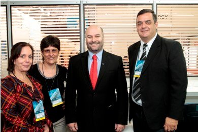 Com o presidente do Sebrae/RS, Vitor Koch