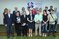 Colegas da Imprensa na homenagem da ACI - 2010