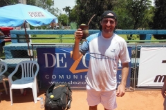 No torneio de tênis em São Leopoldo