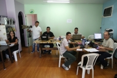 Equipe de Imprensa no Torneio de Blumenau/SC