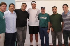 Equipe de Imprensa no Torneio de Blumenau/SC