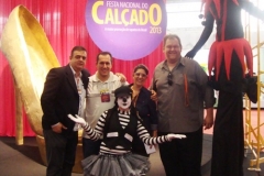 Na Festa Nacional do Calçado, na Fenac
