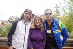 Meligeni, Ana e De Zotti, em Gramado