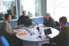 De Zotti como debatedor no Programa 40 minutos, da Rádio ABC 900