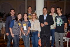 Equipe da Imprensa na Abertura da Copa Gerdau de Tênis 2011 - Porto Alegre