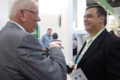 Heitor Müller e De Zotti, na Expoagas 2013
