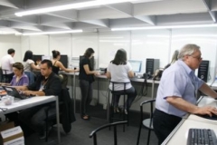Na Sala de Imprensa Fimec 2011
