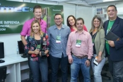 Equipe da Imprensa na Fimec