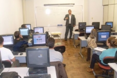 Palestra na Unisinos para os alunos do Jornalismo