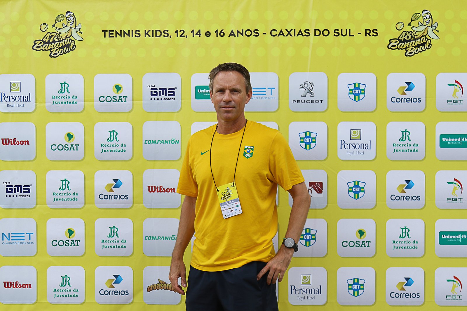 Em Caxias do Sul, coordenador da CBT destaca a estrutura de apoio aos jovens tenistas