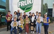 Estudantes da Universidade de Shangai visitam a Fruki