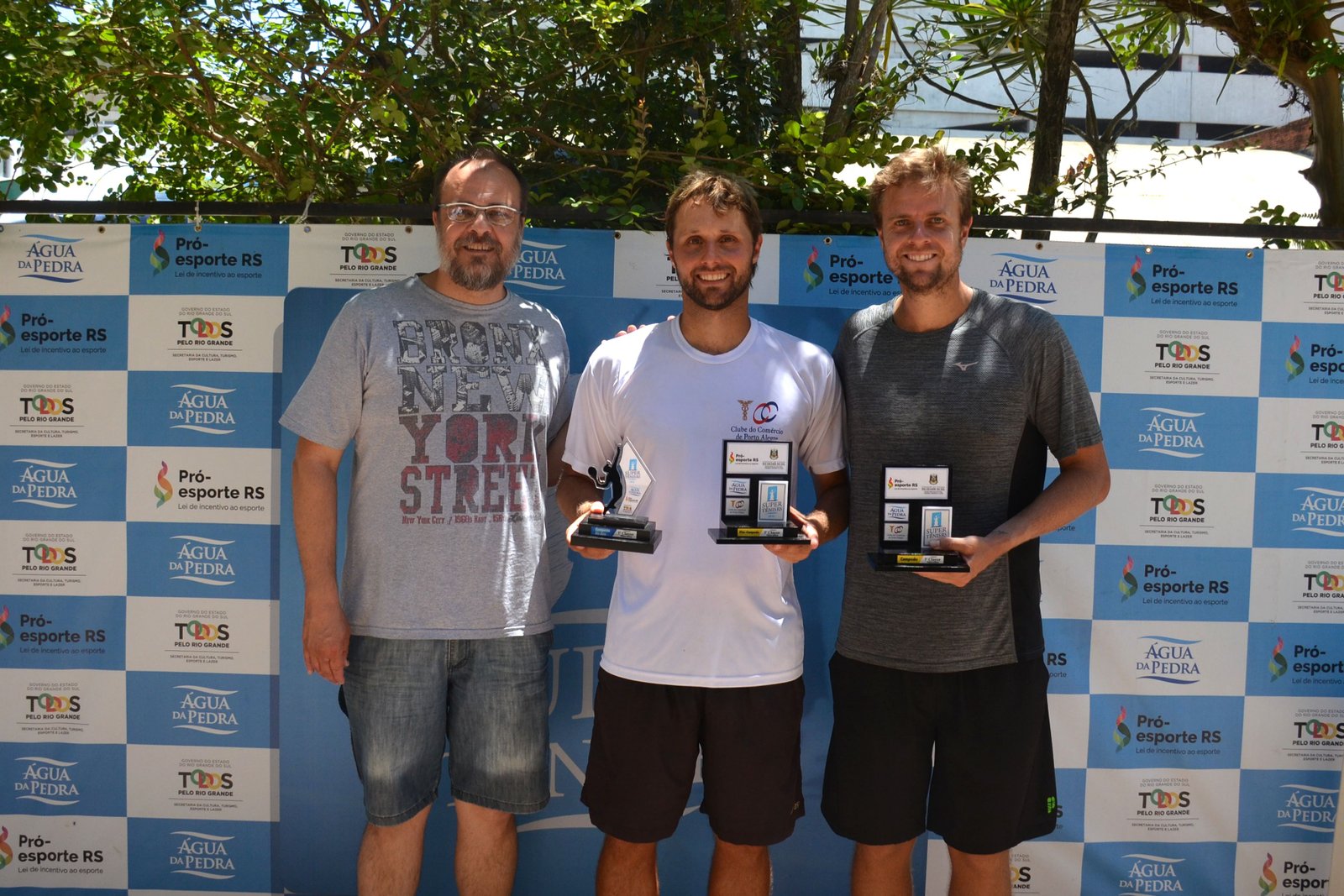 Super Tênis RS encerra temporada com torneio de alto nível no Clube do Comércio