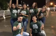 Cervejaria Bellavista distribui porta copos produzidos com material reciclado na saída de jogos do Gauchão