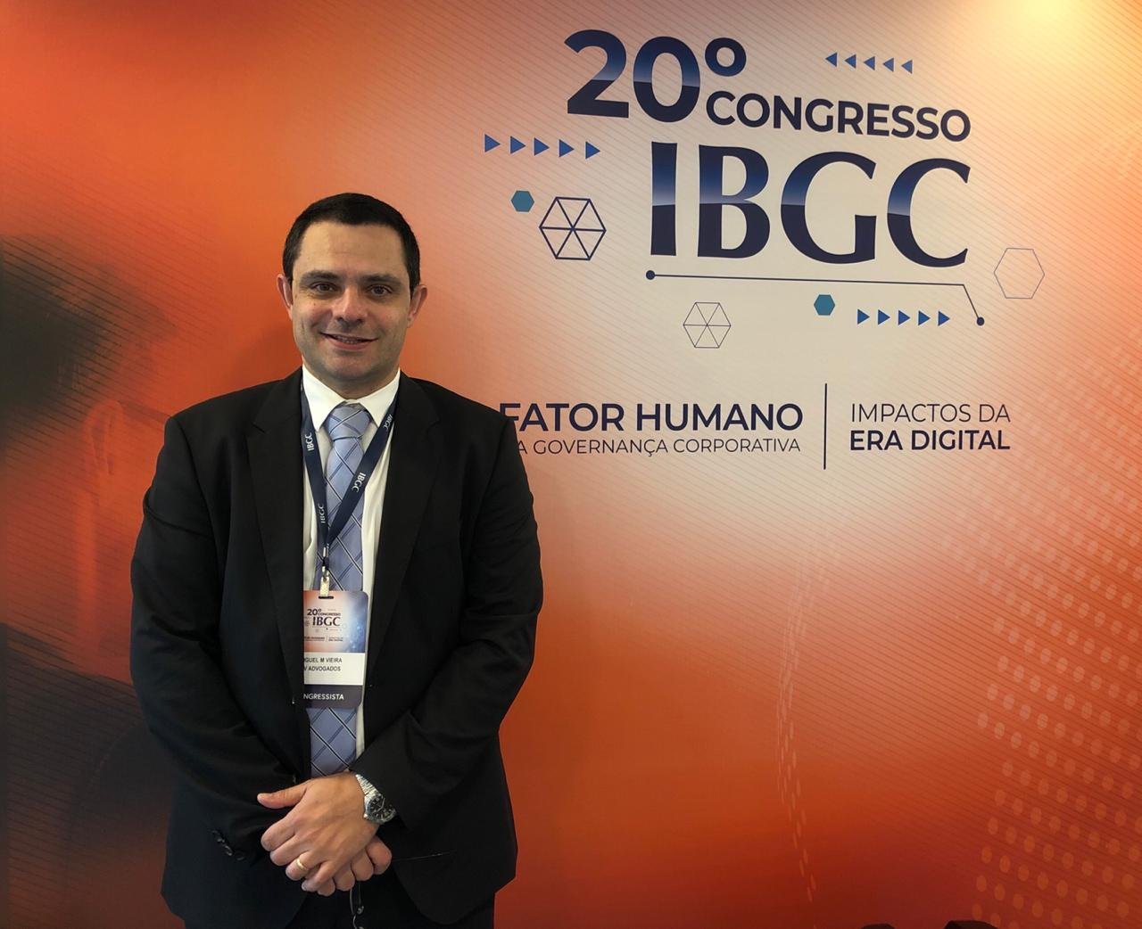Vice-presidente de Governança Corporativa da ACI participa do 20º Congresso do IBGC