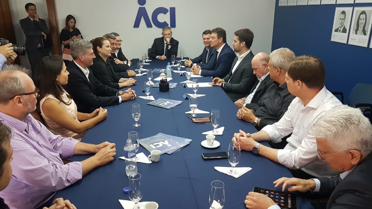 ACI sedia reunião com governador do RS e classe empresarial