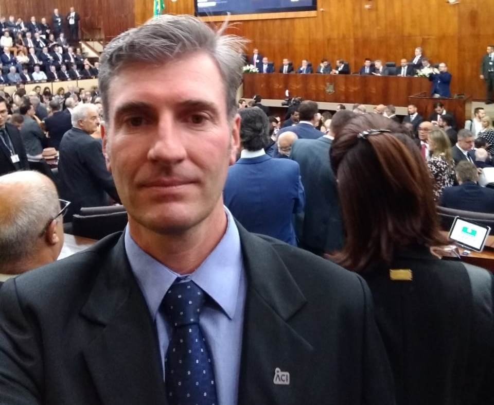 ACI presente na posse do novo presidente da Assembleia do RS