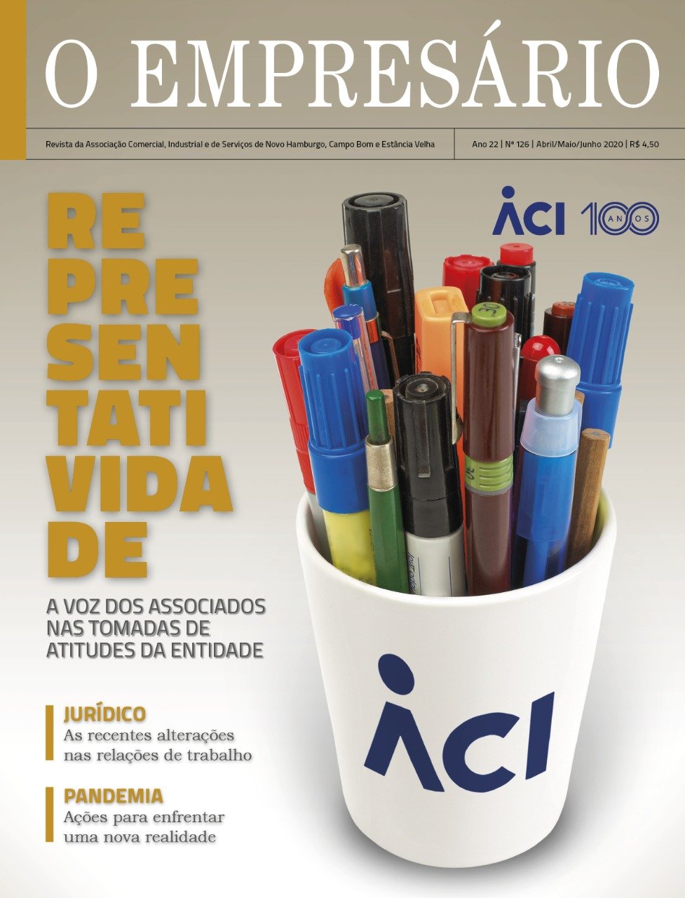 Revista O Empresário, da ACI, já está circulando