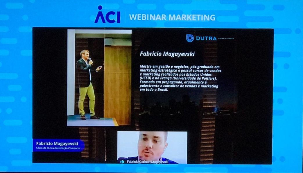 Vendas e Marketing Digital: tema foi tratado no Webinar da ACI