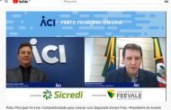 Competitividade para crescer. Tema foi defendido pelo presidente da Assembleia Legislativa durante o Prato Principal da ACI