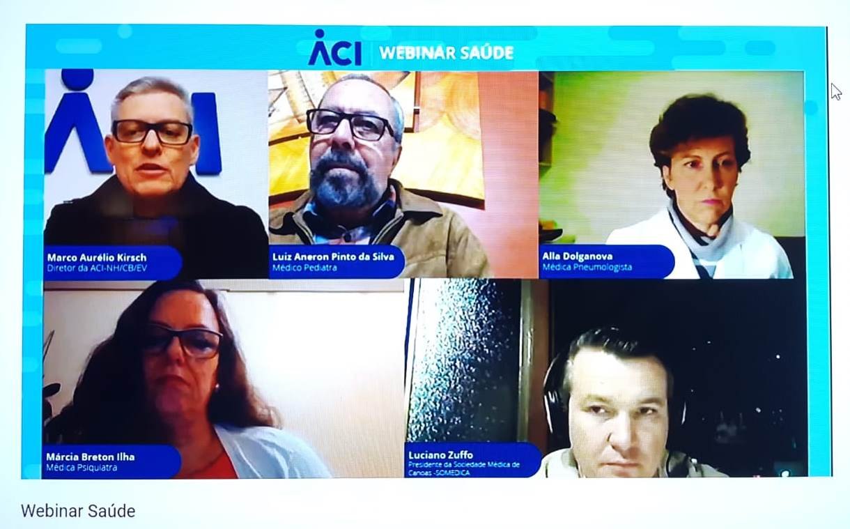 Modelos comprovados de sucesso no combate ao Covid foram apresentados no Webinar Saúde da ACI