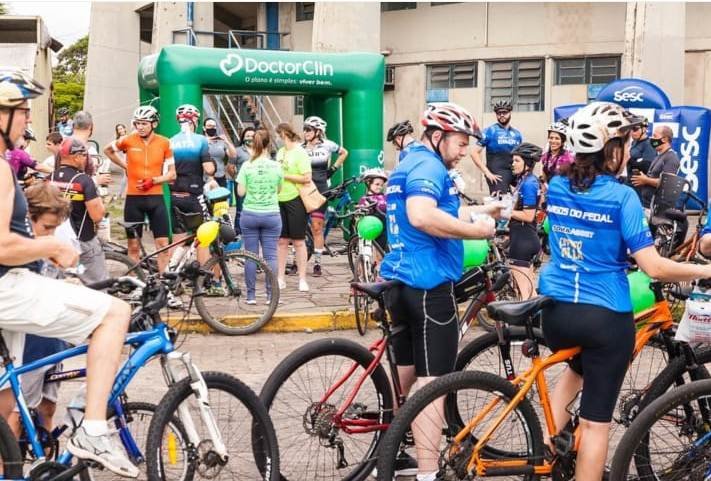 Doctor Clin patrocinou o Pedal Seguro, realizado em São Leopoldo