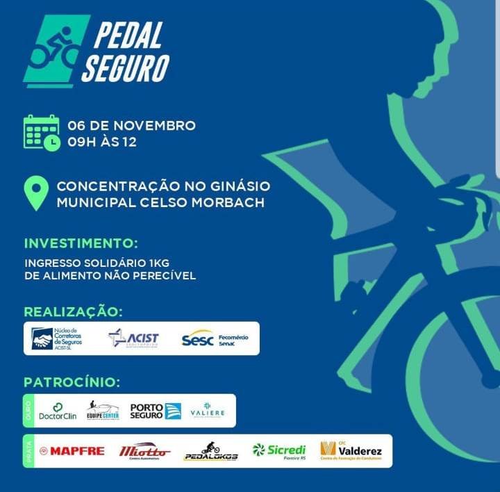 Doctor Clin é patrocinadora do Pedal Seguro, em São Leopoldo