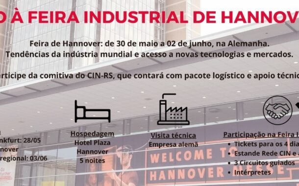 Empresários do Simecan podem se inscrever para a Missão à Feira Industrial de Hannover 2022