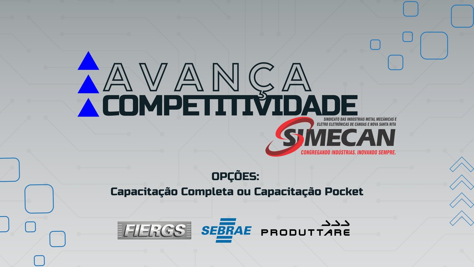 Prazo de inscrições para o Programa Avança Competitividade Simecan é prorrogado até 8 de junho